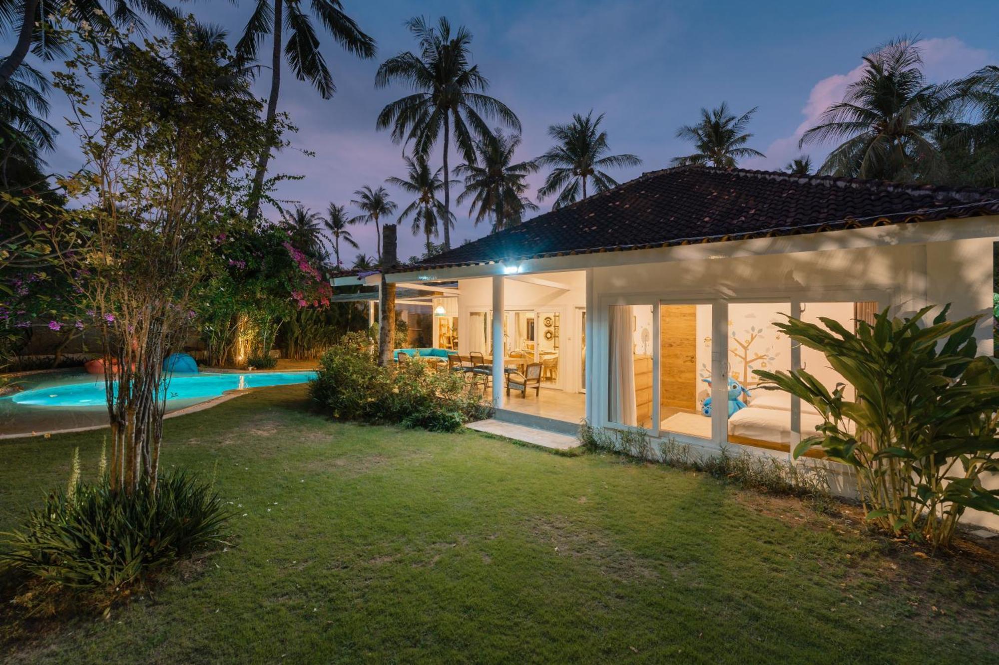 Secret Haven Cozy 3 Bedroom Private Pool Villa Гили Траванган Экстерьер фото
