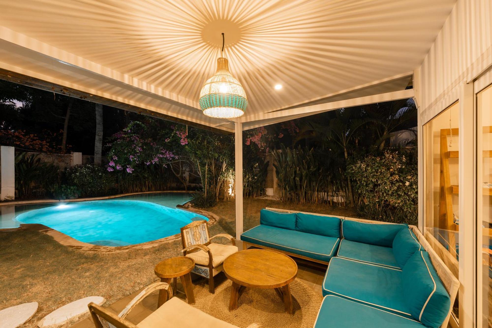 Secret Haven Cozy 3 Bedroom Private Pool Villa Гили Траванган Экстерьер фото