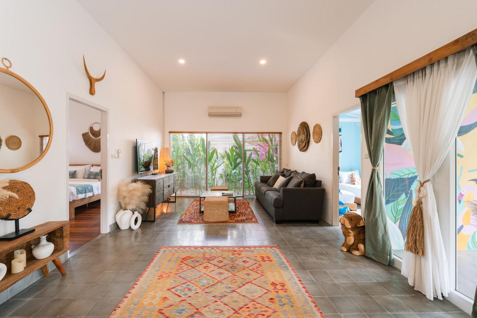 Secret Haven Cozy 3 Bedroom Private Pool Villa Гили Траванган Экстерьер фото